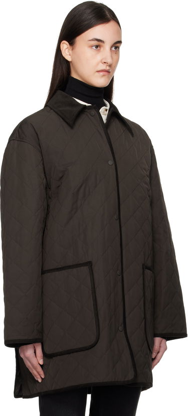 Puhovka TOTEME Quilted Jacket Črna | 241-WRO1022-FB0169, 4