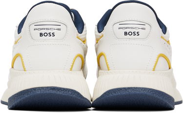 Nega čevljev BOSS Porsche Edition Perforated-Leather Bela | 50536522, 1
