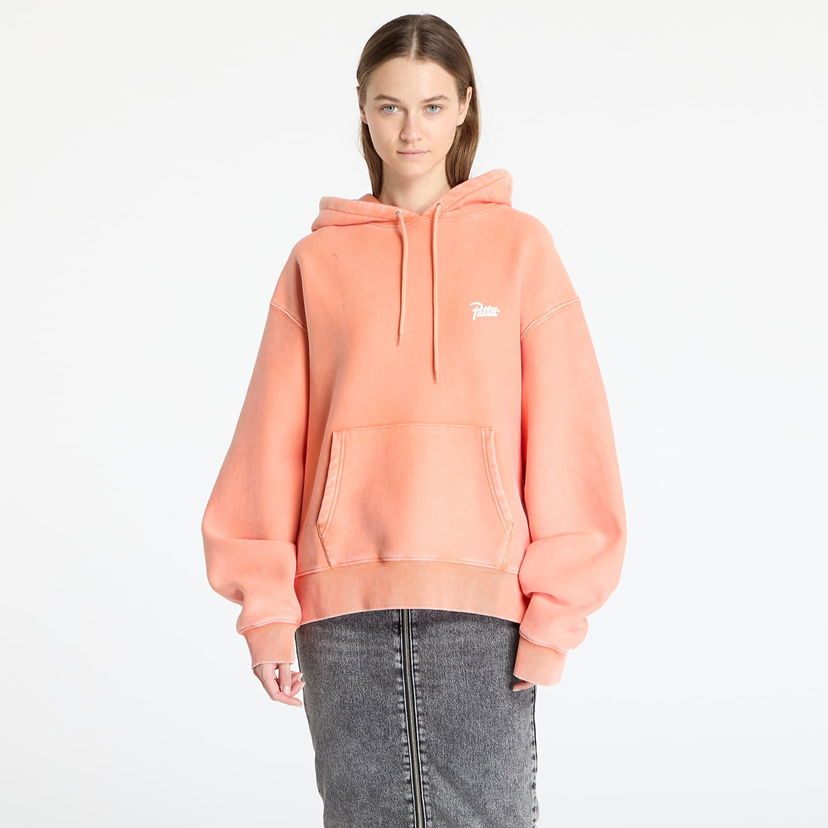 Pulover Patta Patta Classic Washed Hoodie Oranžna | POC-BS25-2050-329-0001-187