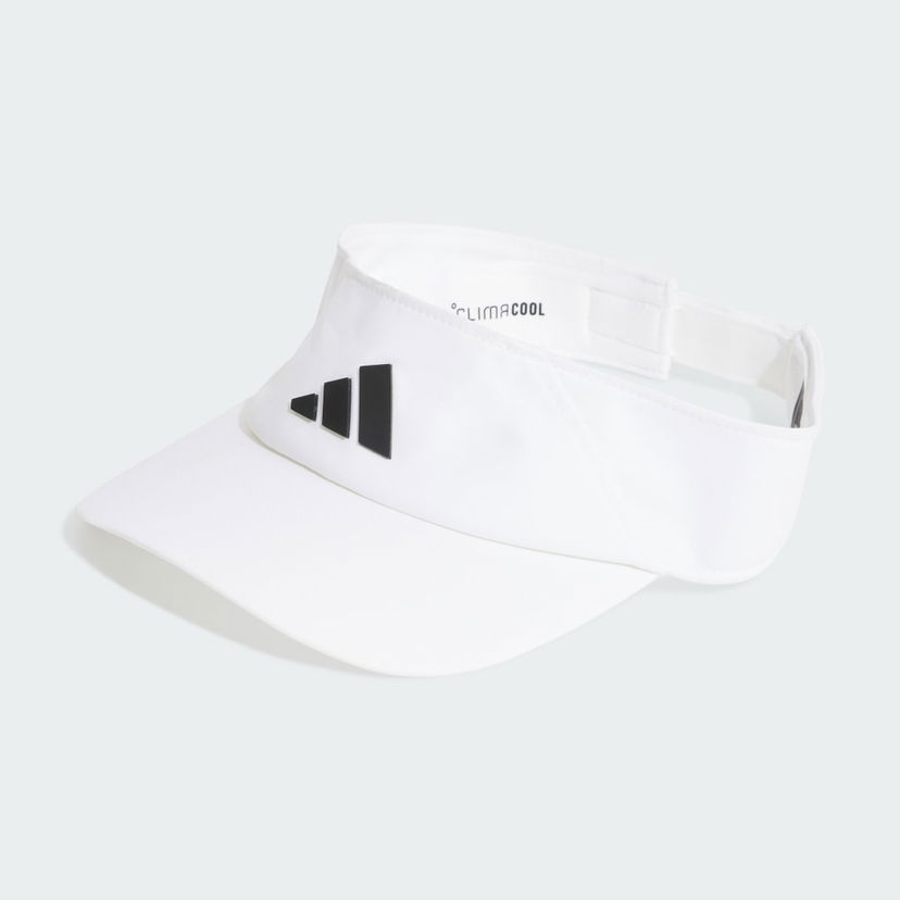 Kapa adidas Performance Adjustable Sports Visor With Breathable Panel Bela | JN6085