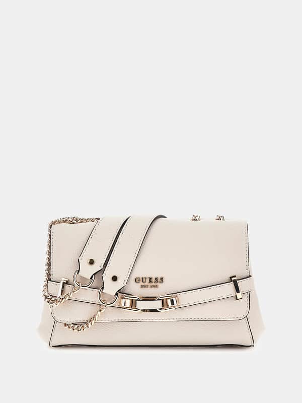 Torbica GUESS Chain Strap Crossbody Bag Bež | HWBG9527210, 0