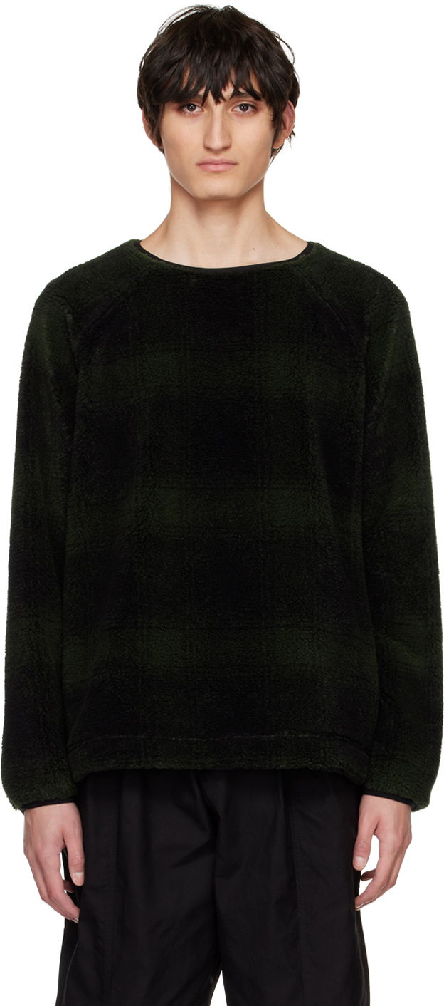 Pleteni pulover YMC YMC Deliverance Fleece Sweatshirt Zelena | P7TME