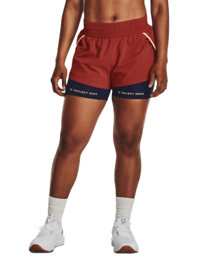 Kratke hlače Under Armour Project Rock Flex Shorts Bordo | 1380188-635