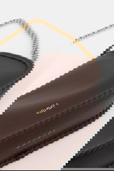 Torba za čez ramo Coach Waverly Crescent Chain Shoulder Bag Rjava | CCC36, 4