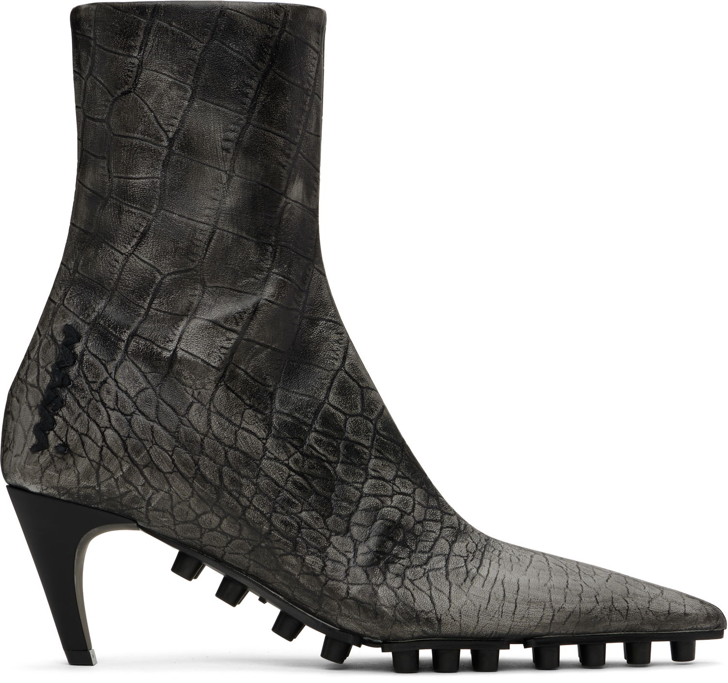 Superge in čevlji Marni Marni Spike Ankle Boots Siva | TCMS011206 P8032, 0