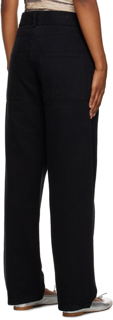 Hlače Baserange Wide Leg Trousers Črna | TRIN-COB-WI23, 2