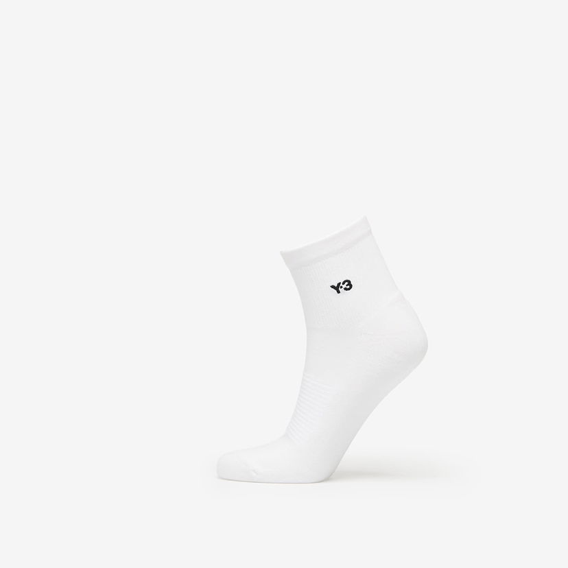 Nogavice Y-3 Y-3 Classic Low Socks Bela | JZ6274