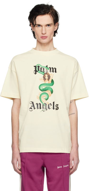 Majica Palm Angels Pin Up Graphic Print T-Shirt Rumena | PMAA001S25JER0070B10, 0