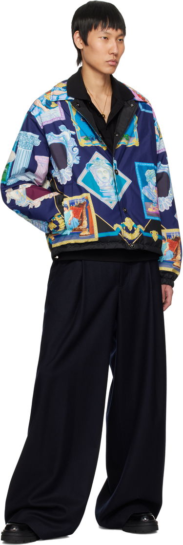 Bomber jakna Versace Versace 'Versace Gallery' Reversible Blouson Jacket Večbarvna | 1018330_1A12970, 4