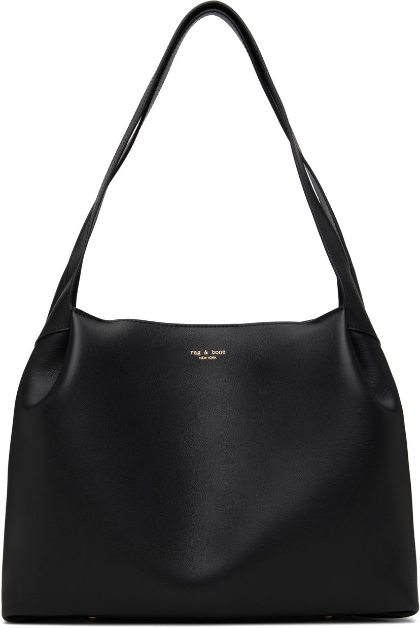 Torbica rag & bone Rag & Bone Slade Calf Leather Tote Bag Črna | LE101123