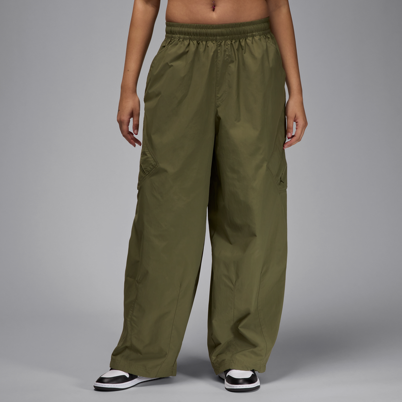 Cargo hlače Jordan Jordan Flight Parachute Pants Zelena | HM6144-222