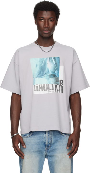 Majica Jean Paul Gaultier Jean Paul Gaultier Printed Oversized T-Shirt Siva | 25/03-W-TO293-J001-135557, 0