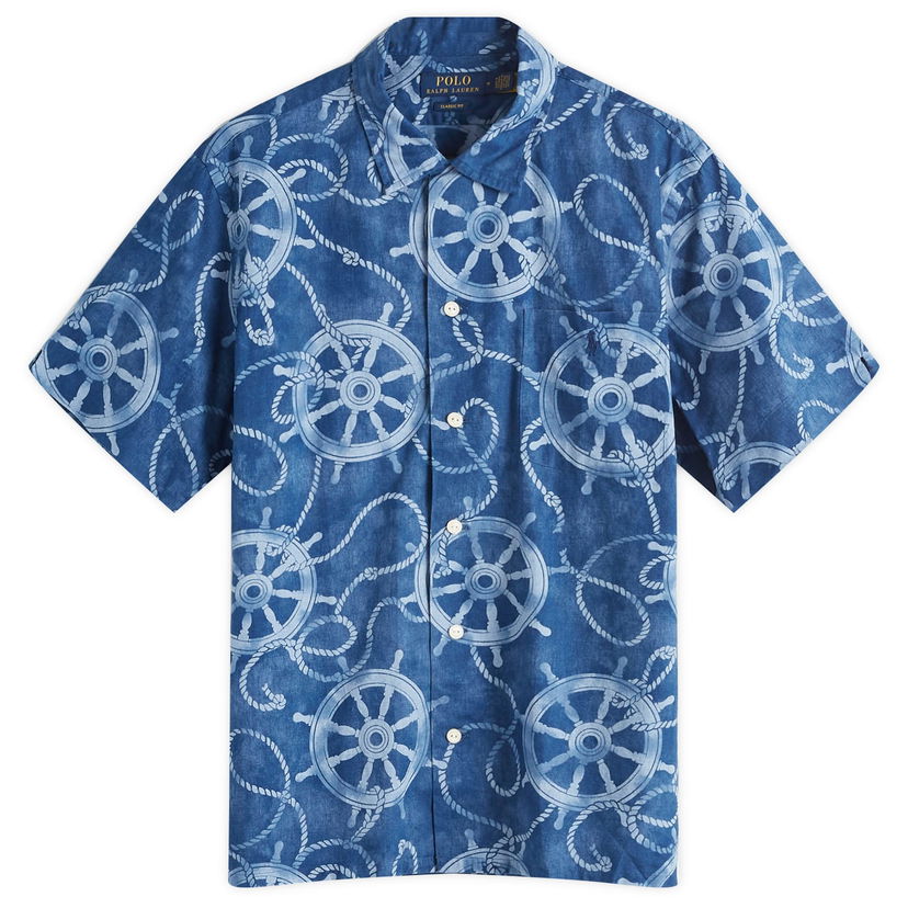 Srajce Polo by Ralph Lauren Ships Wheel Vacation Shirt Modra | 710942683001