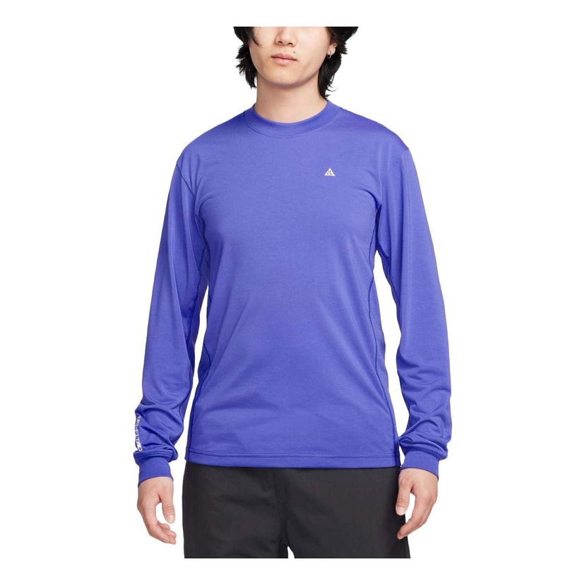 Srajce Nike ACG Goat Rocks Dri-FIT ADV Long Sleeve T-Shirt Modra | FN8395-510