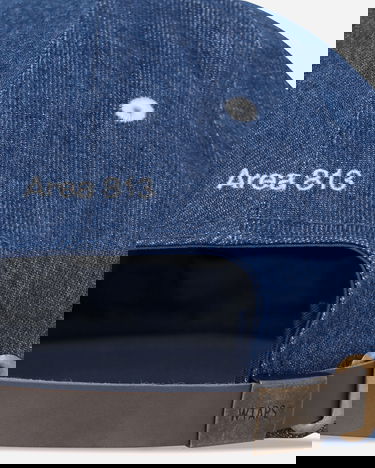 Kapa WTAPS WTAPS T-6M 05 Denim Baseball Cap Modra | 251HCDT-HT05 INDIGO, 7