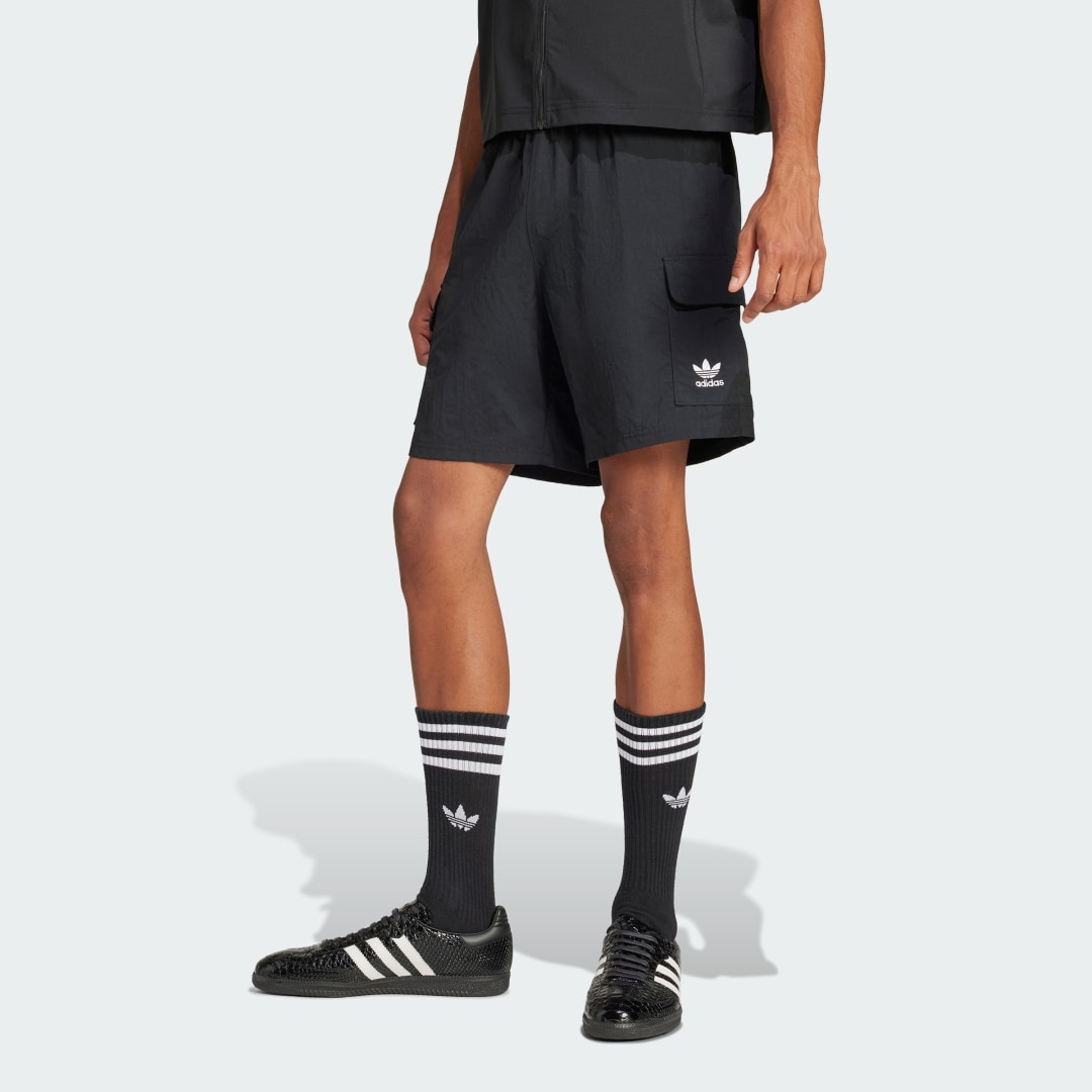 Kratke hlače adidas Performance Essentials Woven Cargo Shorts Črna | JD0406, 0