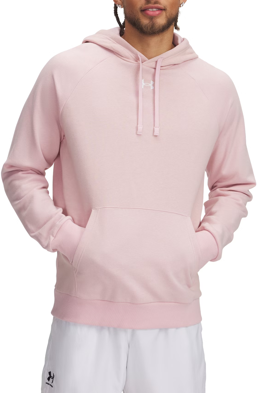 Pulover Under Armour Under Armour UA Rival Fleece Hoodie Roza | 1379757-647
