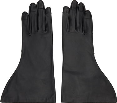 Rokavice Rick Owens Rick Owens Concordians Gleam Long Leather Gloves Črna | RR02E1452 LNV, 0