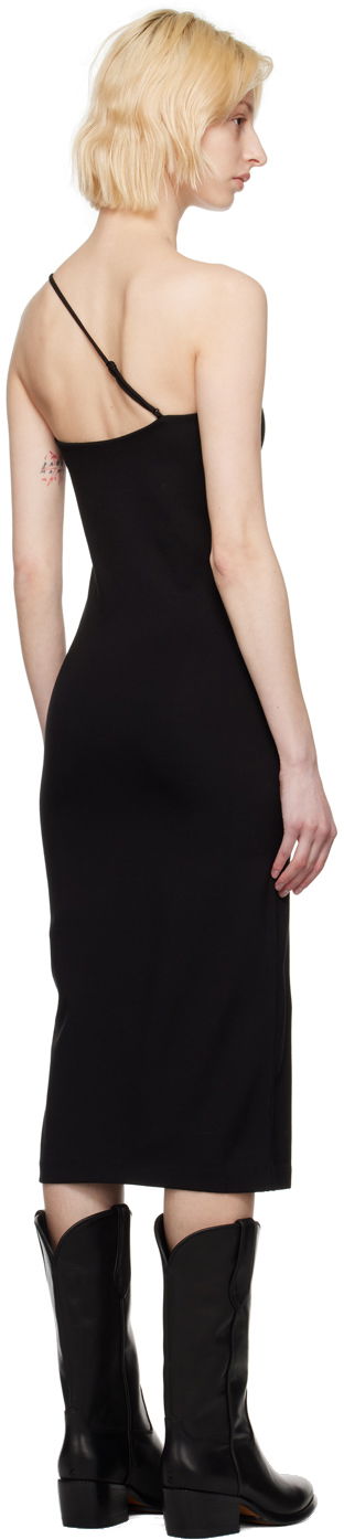 Obleke rag & bone rag & bone Irina One-Shoulder Midi Dress Črna | WAC23P3004LC04, 2