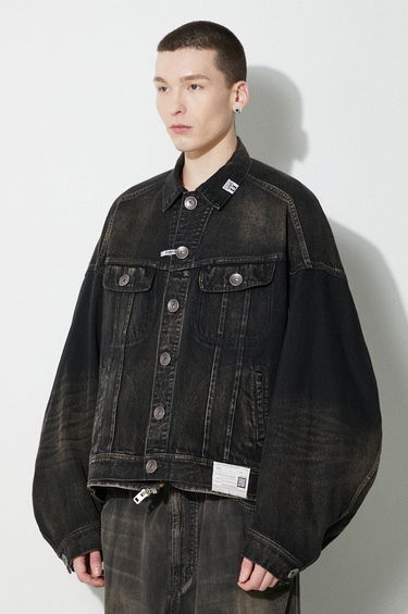 Jakna Maison MIHARA YASUHIRO Combination Denim Jacket Črna | A12BL022, 0