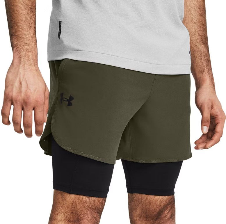 Kratke hlače Under Armour Vanish Elite 2-in-1 Training Shorts Zelena | 1378604-390