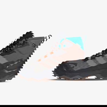 Superge in čevlji adidas Performance Terrex Skychaser AX5 Mid GORE-TEX CLIMAWARM+ Hiking Boots Rjava | JH7807, 1