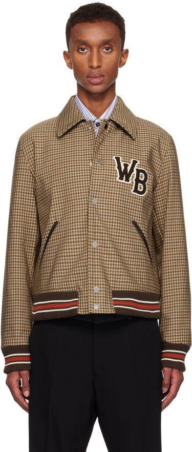 Bomber jakna Wales Bonner Wales Bonner Homecoming Varsity Bomber Jacket Rjava | UA24JA10-CO03-8890, 0