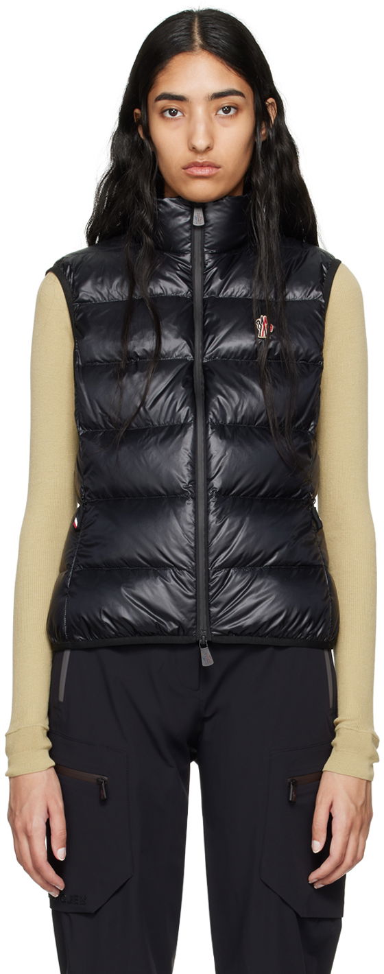 Telovnik Moncler Down Vest With Logo Patch Črna | J20988G00010829H7, 0
