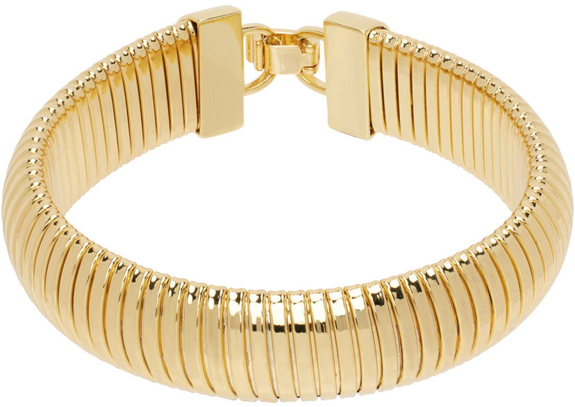 Ogrlica Anine Bing Coil Chain Bracelet Kovinski | A-15-1550-920A
