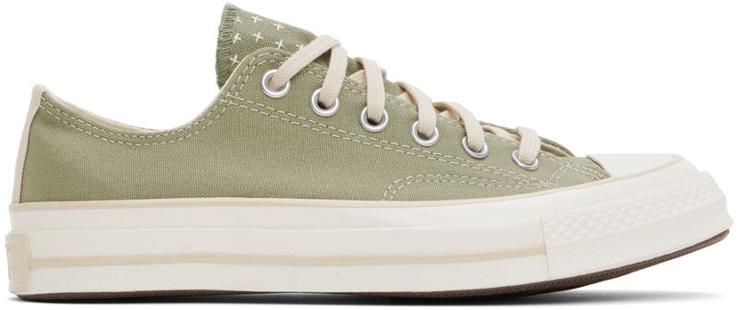 Superge in čevlji Converse Chuck 70 Worn In Low Top Zelena | A09188C