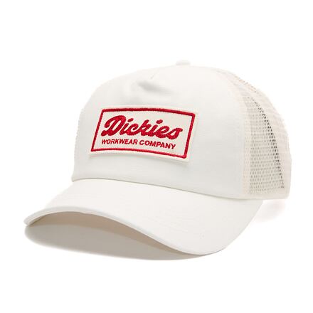 Kapa Dickies Dickies Lewistown Trucker Cap Bela | DK0A4Z6MC481