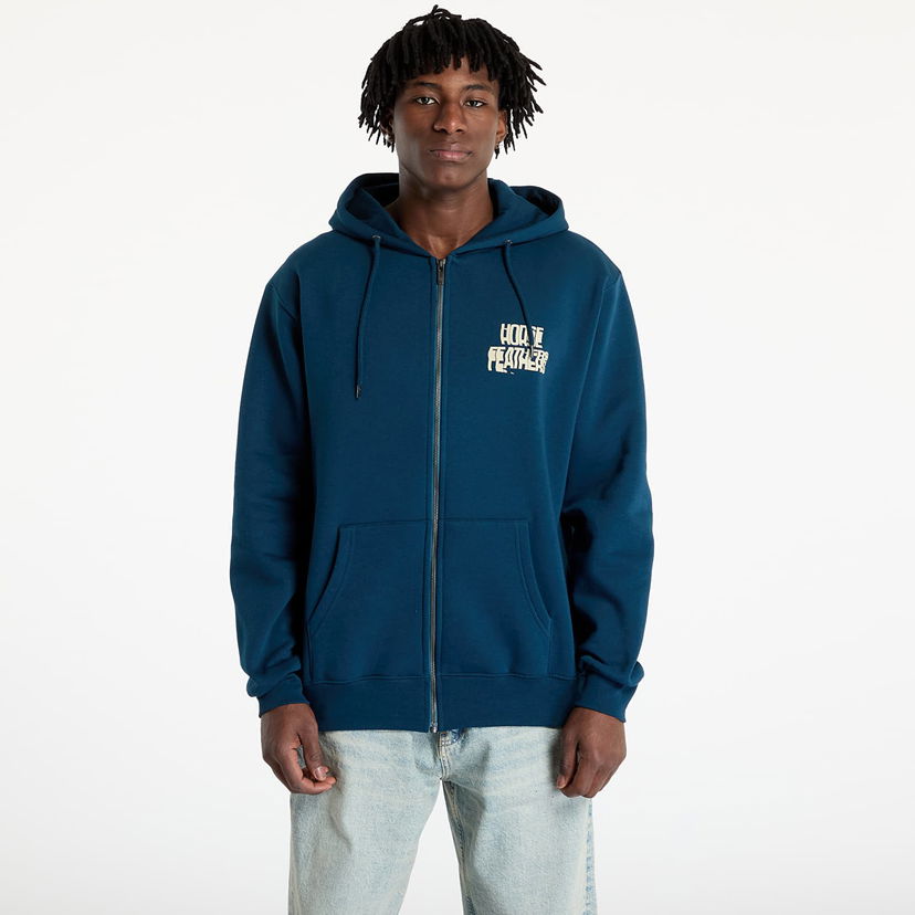 Pulover Horsefeathers Horsefeathers Xerox Zip Hoodie Mornarica | SM1372A