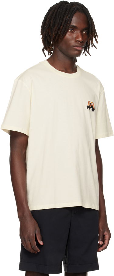 Majica A.P.C. A.P.C. 70's H T-Shirt Bež | COHBM-H26535, 1