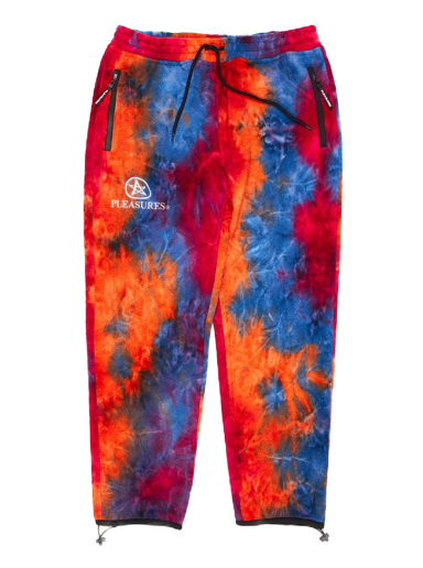 Trenirka Pleasures Orange Caffeine Polar Fleece Pants Večbarvna | P21F003