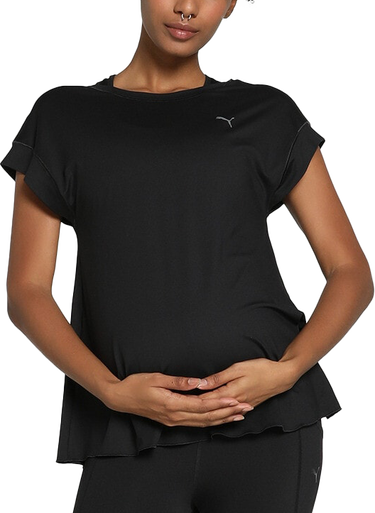 Majica Puma MATERNITY STUDIO OVERSIZED TEE Črna | 524857-01, 4