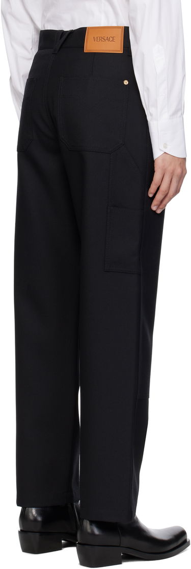 Cargo hlače Versace Versace Carpenter Trousers Črna | 1018885_1A08771, 2