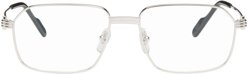 Sončna očala Cartier Rectangular Glasses Siva | CT0445O-002