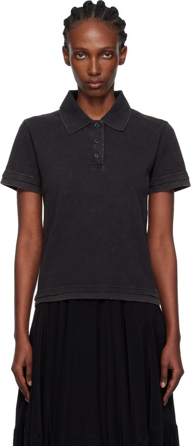 Polo majica JW Anderson JW Anderson Layered Short Sleeve Polo Črna | JO0277-PG1808, 0