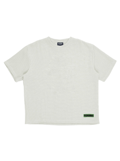 Majica Pleasures Impact Mesh Shirt Bela | P23SU005-IVORY
