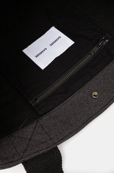 Tote bag Samsoe Samsoe SALUCAS Canvas Tote Bag Črna | U24400010, 4