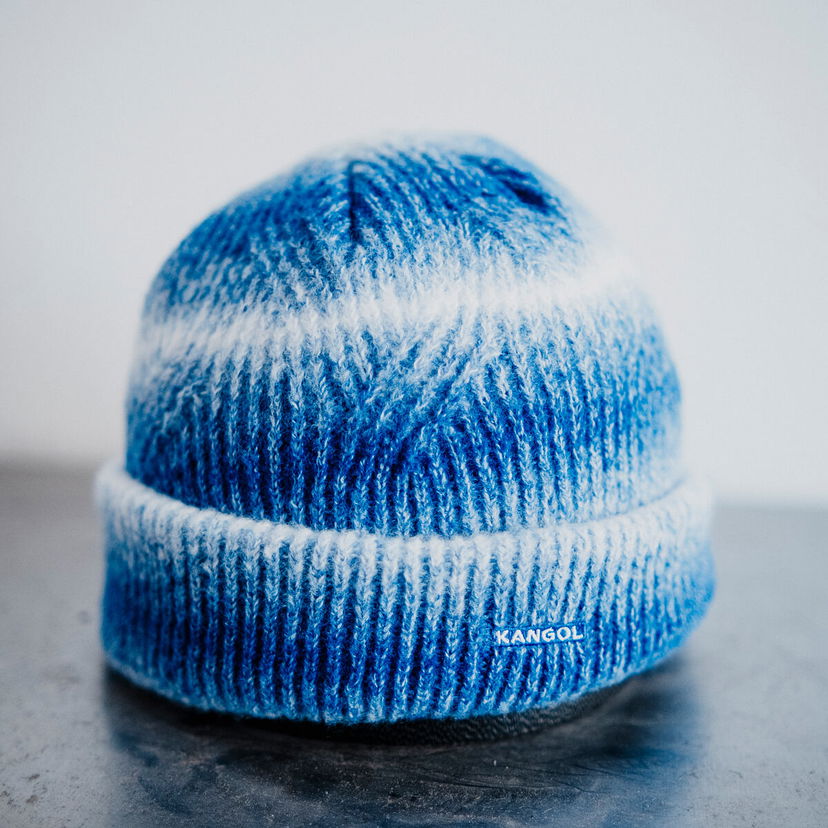 Beanie Kangol Kangol Heathered 2-Way Beanie Modra | K3795-HI501