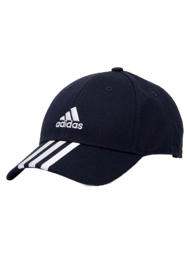 Kapa adidas Performance 3-Stripes Cotton Twill Baseball Cap Mornarica | II3510