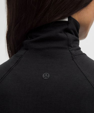 Pleteni pulover lululemon Wool-Blend Turtleneck Base Layer Črna | prod20001527, 4