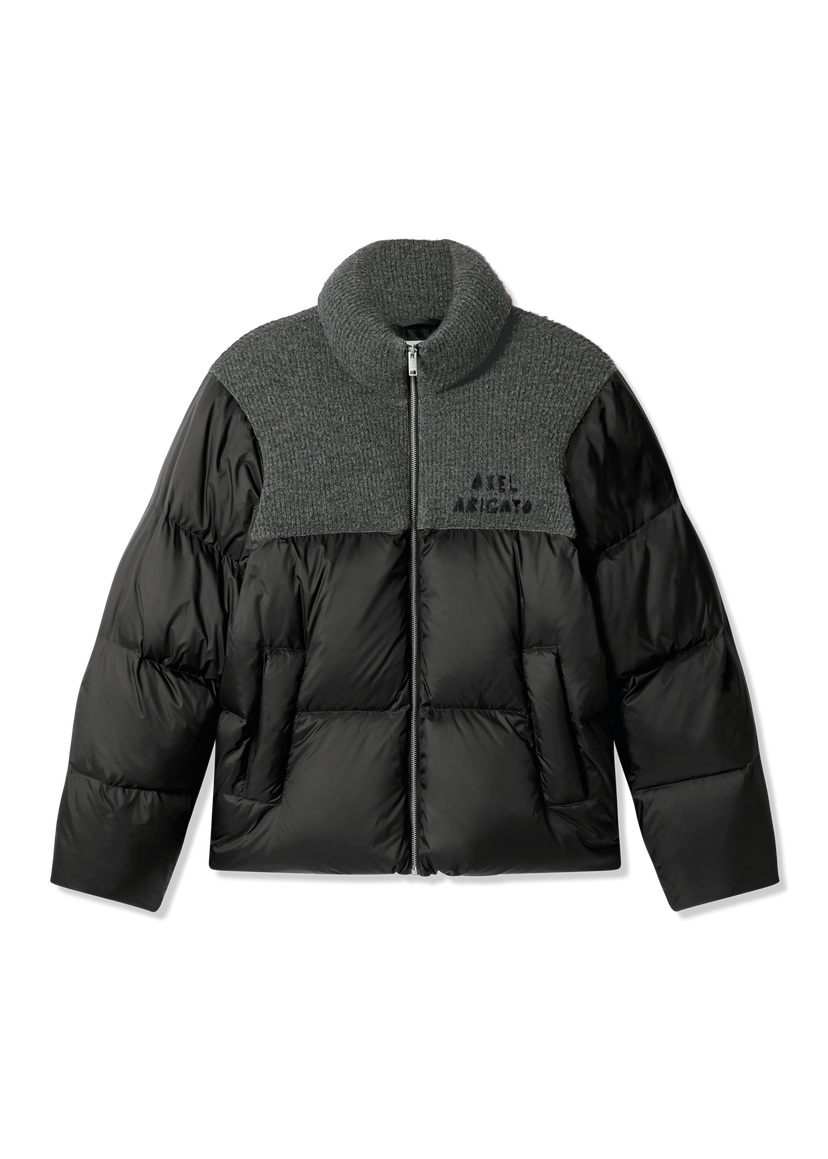 Puhovka AXEL ARIGATO Sub Mixed-Material Puffer Jacket Črna | A3127001