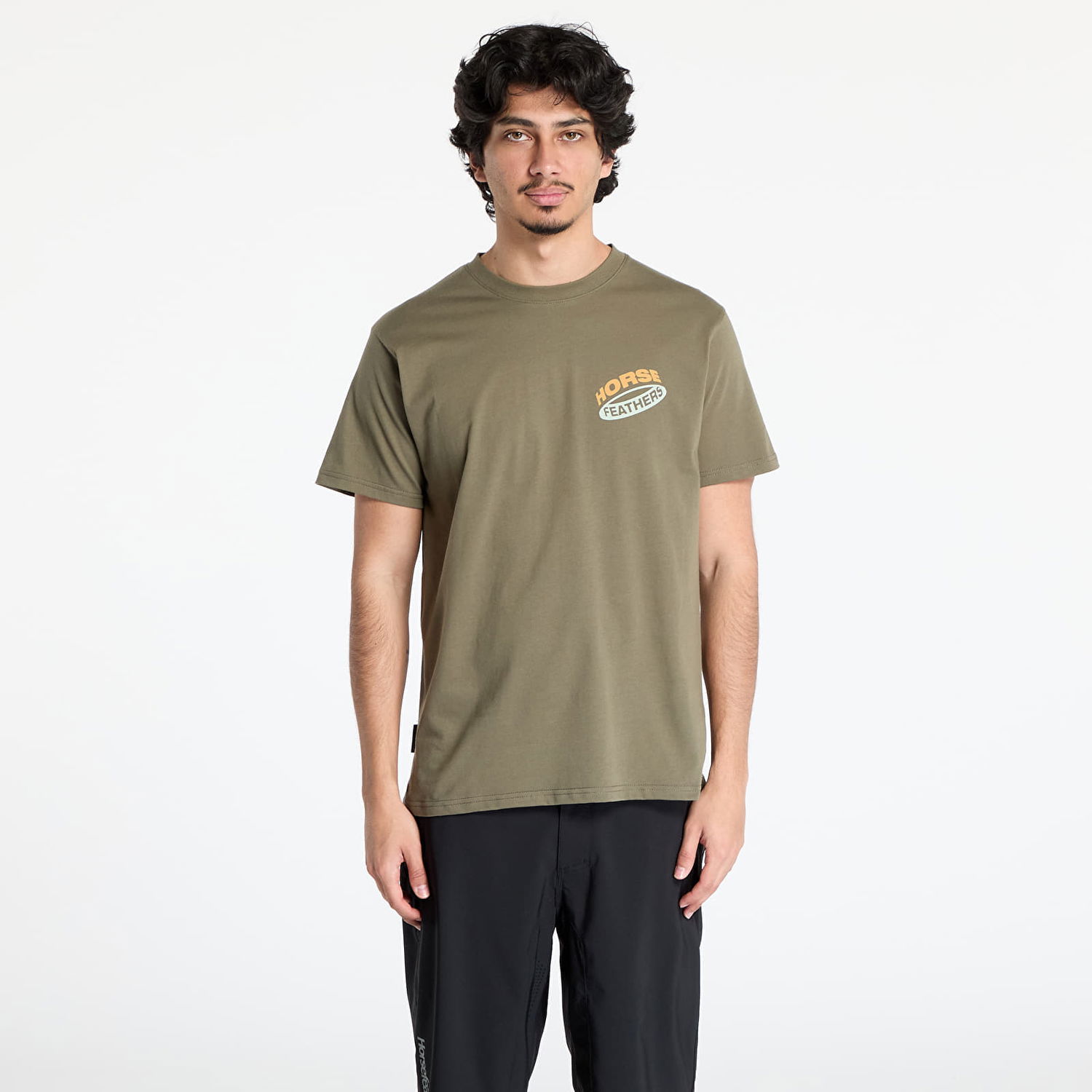 Majica Horsefeathers Horsefeathers Orbit Tee Zelena | SM1382B, 0