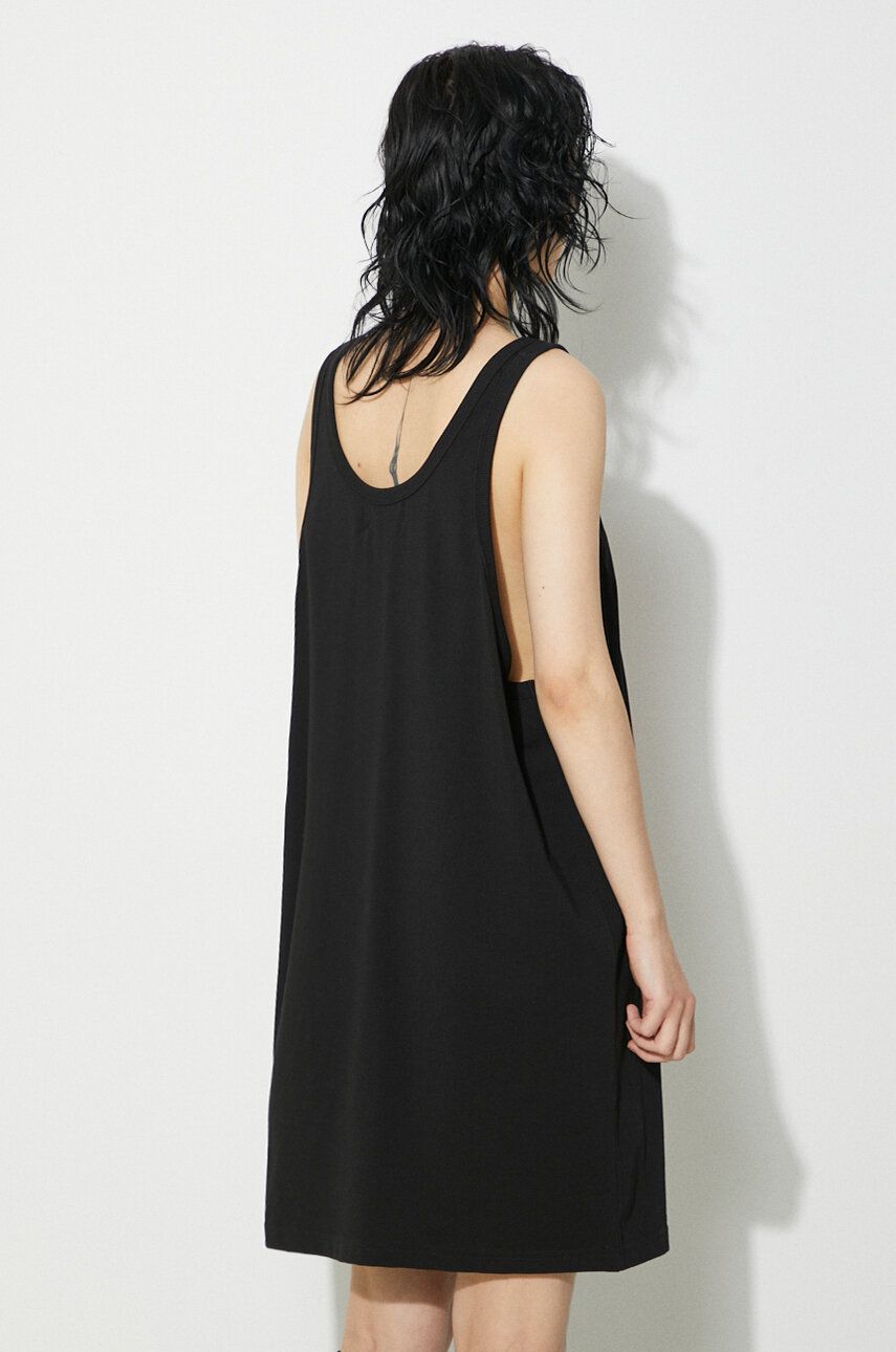 Majica brez rokavov Fiorucci Fiorucci Oversize Mini Tank Dress with Mouth Print Črna | W01FPDTA111CO01BK01, 1