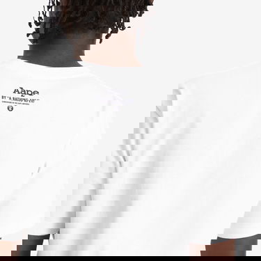 Majica AAPE by A Bathing Ape AAPE OG Moonface T-Shirt, Size Large Bela | AAPTEM1641XX-WHT, 5