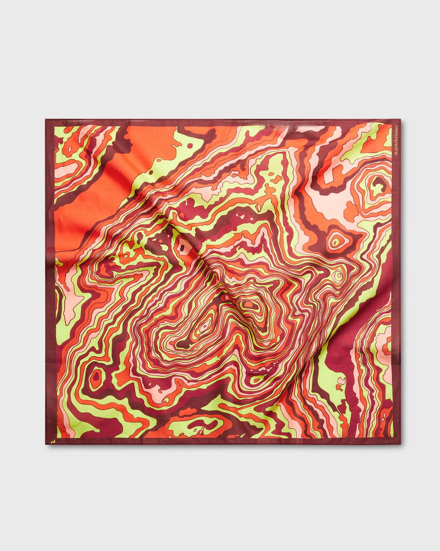Šala Peak Performance Topographic Print Bandana Večbarvna | G79389070, 0
