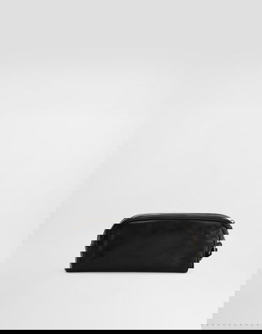 Potovalna torba Dolce & Gabbana Tempesta Calfskin Toiletry Bag Črna | BP3456AU99480999, 2