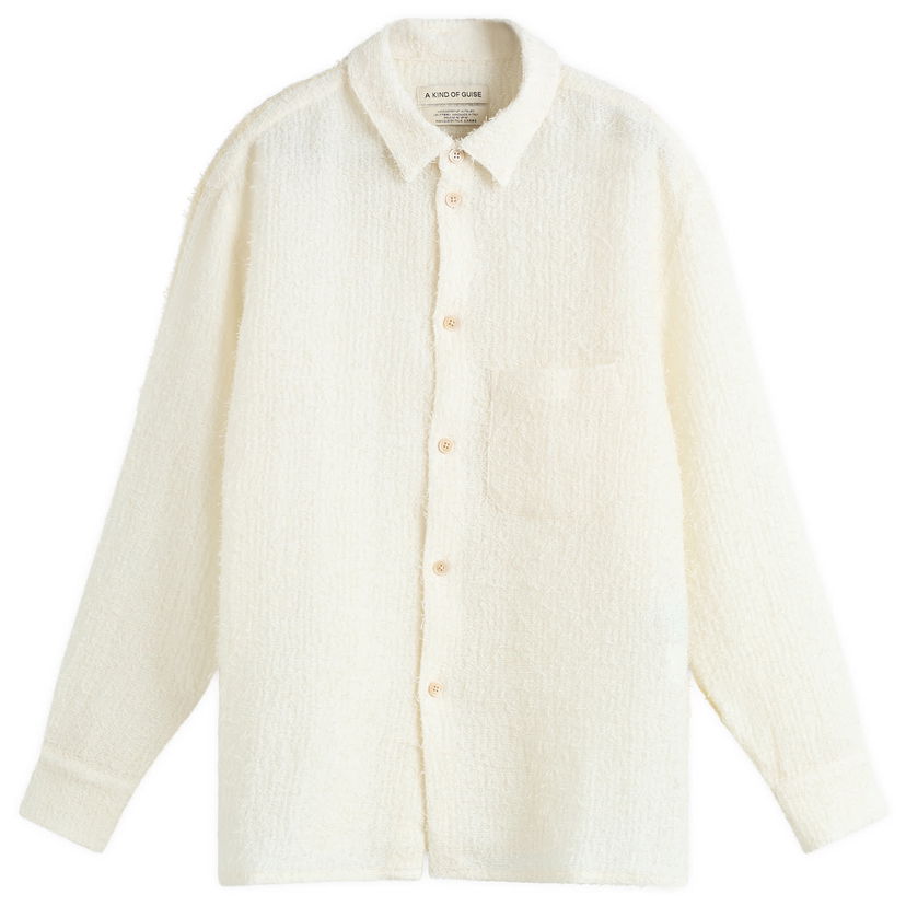 Srajce A Kind of Guise Gusto Shirt Bela | 107-14602-002